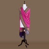 Chunri Buti Purple Banarasi Handwoven Chiffon Dupatta