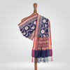 Pushp Sona Rupa Ink Blue Banarasi Handwoven Silk Dupatta