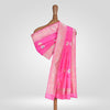 Jhinti Pink Banarasi Handwoven Silk Dupatta