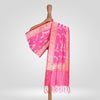 Pushp Pink Banarasi Handwoven Silk Dupatta