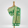 Khinkhwab Green Banarasi Handwoven Silk Dupatta