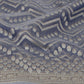 Chevron Phool Ink Blue Cotton Saree