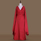 Ashrafi Buti Banarasi Handwoven Red Tanchoi Silk Fabric