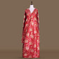 Jungla Banarasi Handwoven Pink Silk Fabric