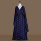 Chunri Buti Mina Banarasi Handwoven Blue Silk Fabric