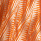 Temple Banarasi Handwoven Orange Silk Fabric