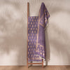 Jugni Purple Banarasi Handwoven Cotton Suit Set