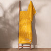 Jugni Mustard Banarasi Handwoven Cotton Suit Set