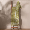 Saba Olive Banarasi Handwoven Cotton Suit Set