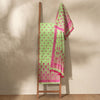Lubna Mint Candy Banarasi Handwoven Cotton Suit Set