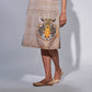 Baagh Banarasi Handwoven Womens Midi Dress