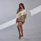 Baagh Banarasi Handwoven Poncho