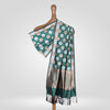 Tree of Life Chutney Green Banarasi Handwoven Silk Dupatta