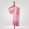 Chouka Rose Pink Banarasi Handwoven Silk Dupatta
