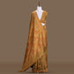 Manikya Banarasi Handwoven Dupion Green Silk Saree