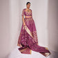 Sitara Banarasi Handwoven Jamuni Silk Lehenga