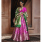 Shahbanu Pink Banarasi Handwoven Lehenga